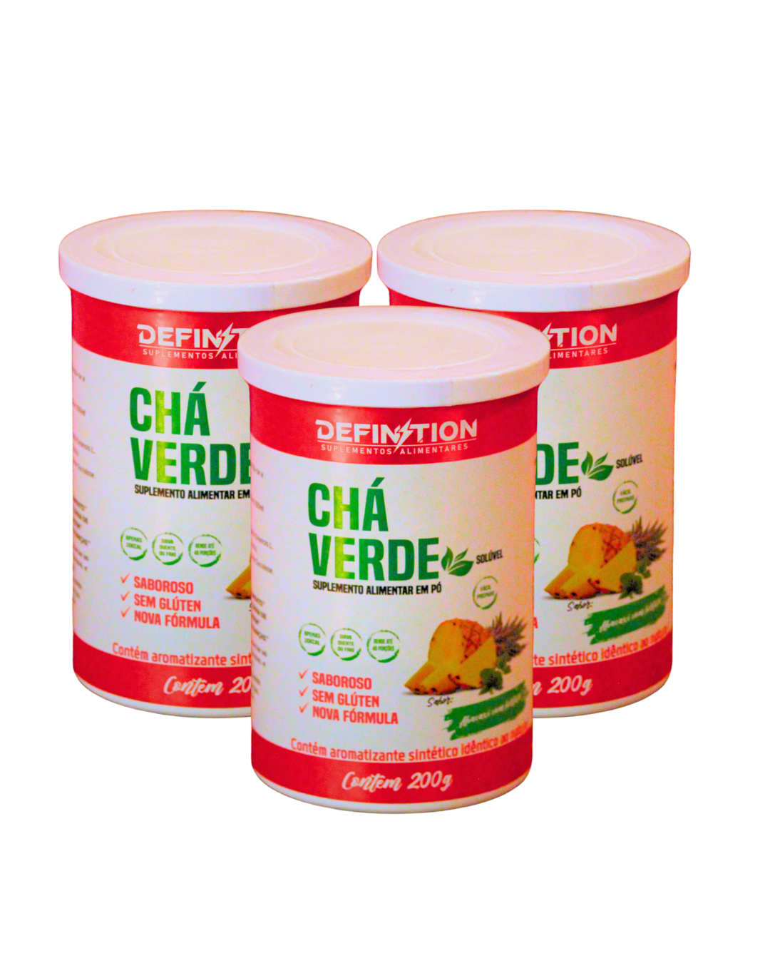 Chá Verde Detox Definition | Desinche e Acelere o Metabolismo | 600g